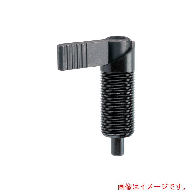 ロームヘルド・ハルダー　ＨＡＬＤＥＲ　インデックスボルト　樹脂製キャップ無　快削鋼　呼び寸６　本体Ｍ１２×１．５　【品番：22120.0314】