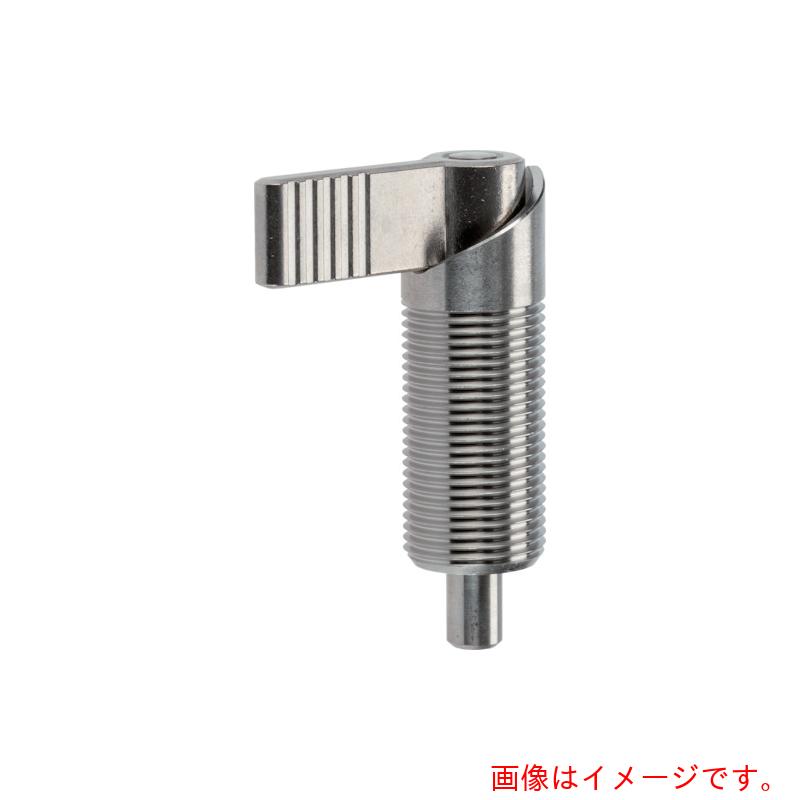 ロームヘルド・ハルダー　ＨＡＬＤＥＲ　インデックスボルト　樹脂製キャップ無　ＳＵＳ　呼び寸８　本体Ｍ２０×１．５　【品番：22120.0328】