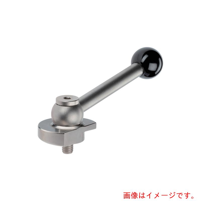 ロームヘルド・ハルダー　ＨＡＬＤＥＲ　クランピングキャッチ　クランプレバー付　ステンレス鋼　【品番：22260.0451】