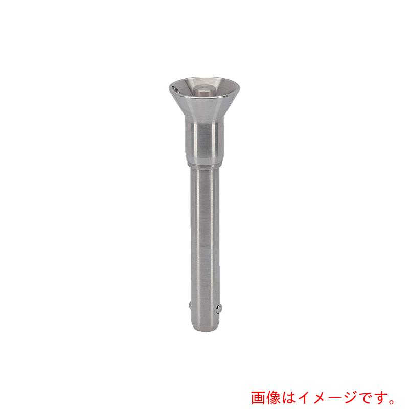 ロームヘルド・ハルダー　ＨＡＬＤＥＲ　ボールロックピン　　セルフロッキング　保護グリップ付　ピン径１２　ワーク最大厚６０　【品番：22340.1072】