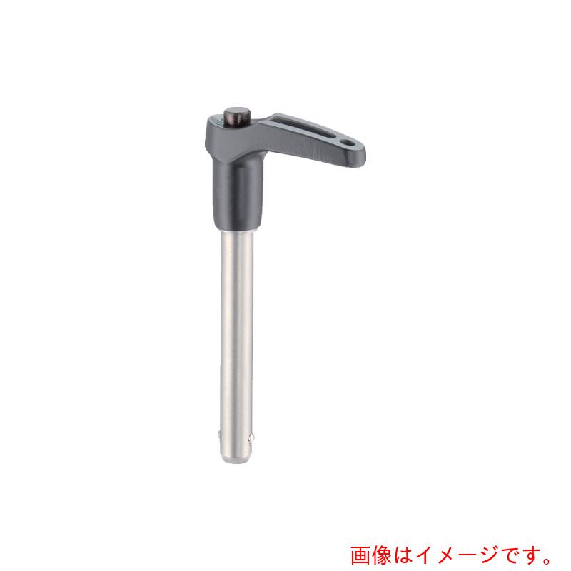 ロームヘルド・ハルダー　ＨＡＬＤＥＲ　ボールロックピンセルフロッキングＬ形グリップ付　ステン析出硬化　ピン８×６０　【品番：22350.0131】