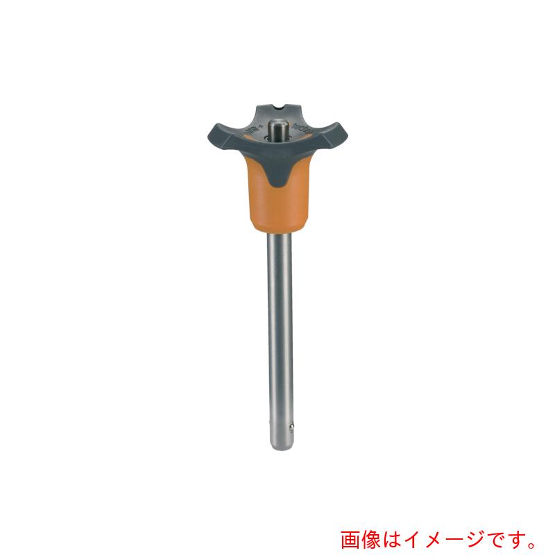 ロームヘルド・ハルダー　ＨＡＬＤＥＲ　ボールロックピン　セルフロッキング高強度型　オレンジ　ピン径１０ワーク最大厚５０　【品番：22380.0190】