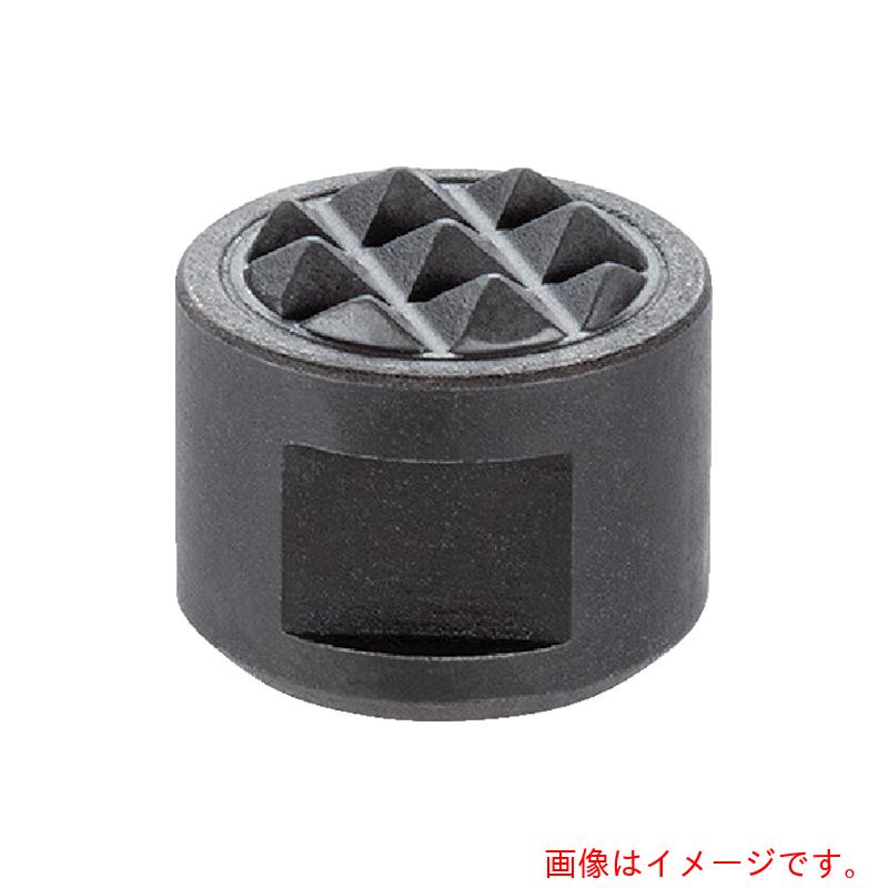 ロームヘルド・ハルダー ＨＡＬＤＥＲ グリッパー 丸形角形 歯付ハードメタルインサート付 丸型 Ф２５×高さ１２ 【品番：22620.0102】