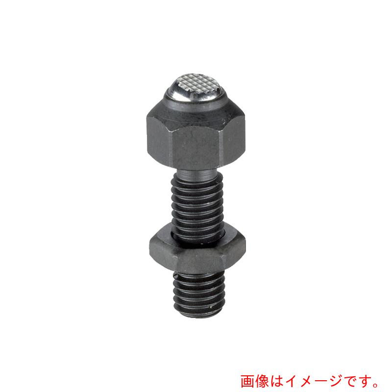 ロームヘルド・ハルダー　ＨＡＬＤＥＲ　揺動パッド　高さ調整付、自動リセット式　Ｍ８　長さ３６．６　【品番：22741.0313】