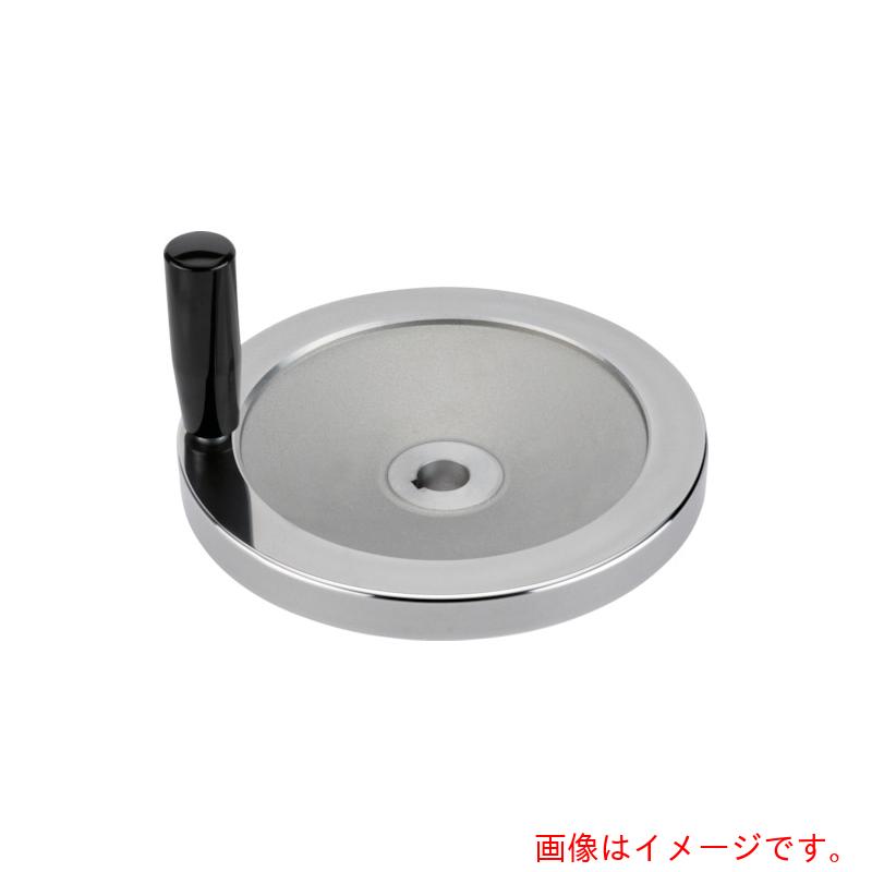 ロームヘルド・ハルダー　ＨＡＬＤＥＲ　ディスクハンドル　アルミニウム　キー溝付、回転ハンドル付　【品番：24600.0306】