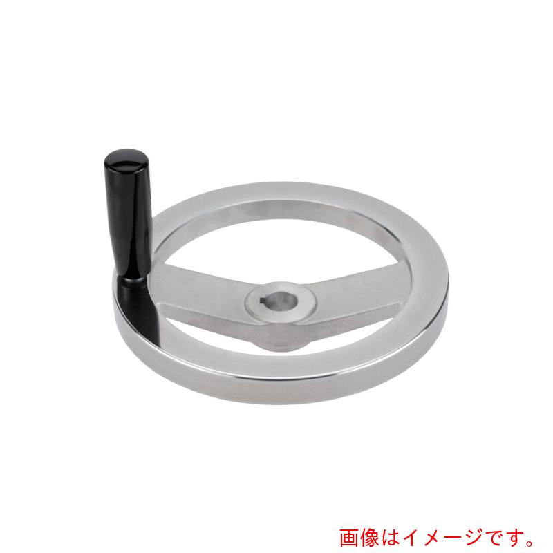 ロームヘルド・ハルダー　ＨＡＬＤＥＲ　スポークハンドル　アルミニウム　キー溝付、回転ハンドル付　【品番：24610.0340】
