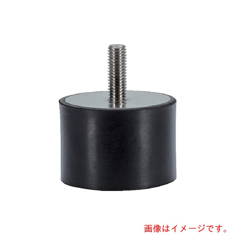 ロームヘルド・ハルダー　ＨＡＬＤＥＲ　ゴム　バッファー　円筒形　オネジ付　ステンレス鋼　【品番：25150.1472】