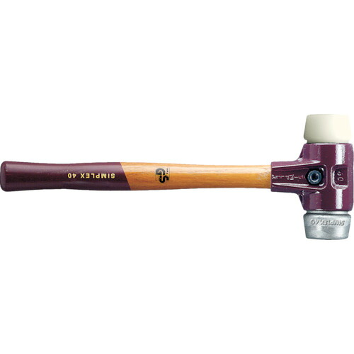 ロームヘルド・ハルダー　ＨＡＬＤＥＲ　シンプレックスハンマー　ソフトメタル・ナイロン　径４０　【品番：3089.040】｜住設プロ　店