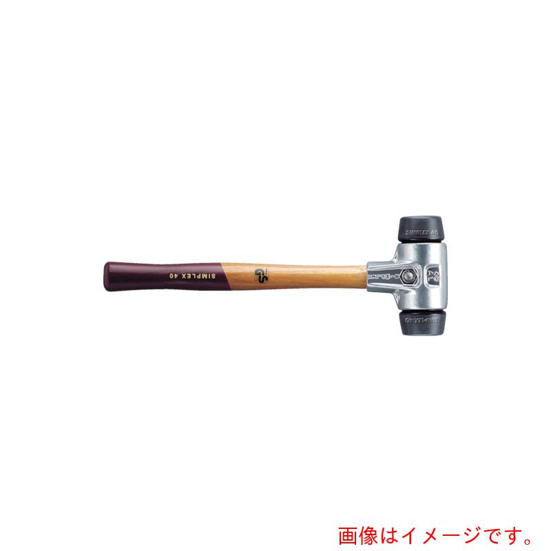 ロームヘルド・ハルダー　ＨＡＬＤＥＲ　シンプレックス・ハンマー　軽量ハウジング　ゴム複合材（黒）径６０　【品番：3102.060】