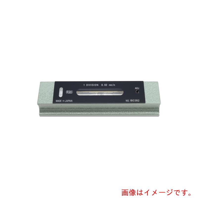 新潟理研測範（RSK）　平形水準器　１００&times;０．０５　【品番：08-05-100】｜住設プロ　店