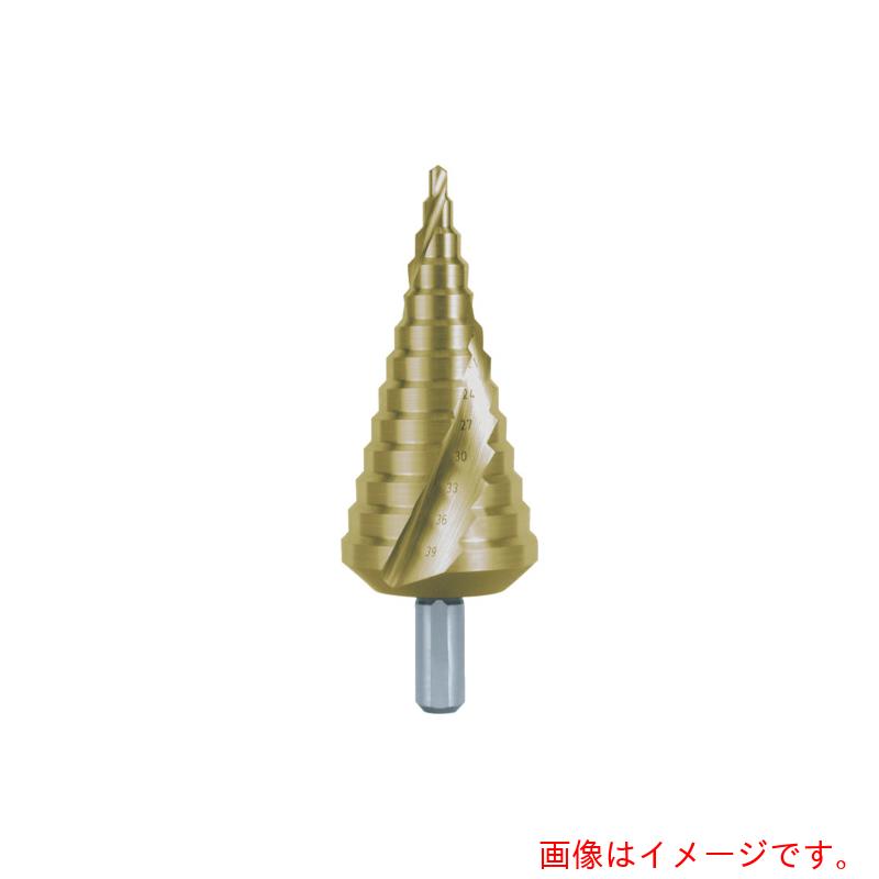RUKO ２枚刃スパイラルステップドリル ３９粍 チタン 【品番：101056T】