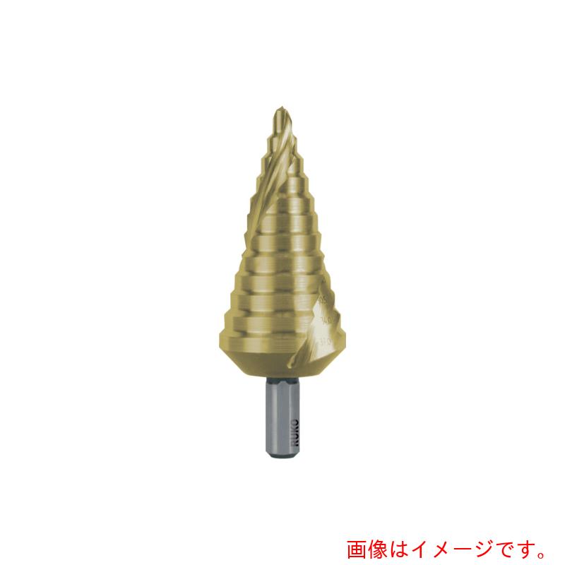 RUKO ２枚刃スパイラルステップドリル ３７粍 チタン 【品番：101060T】