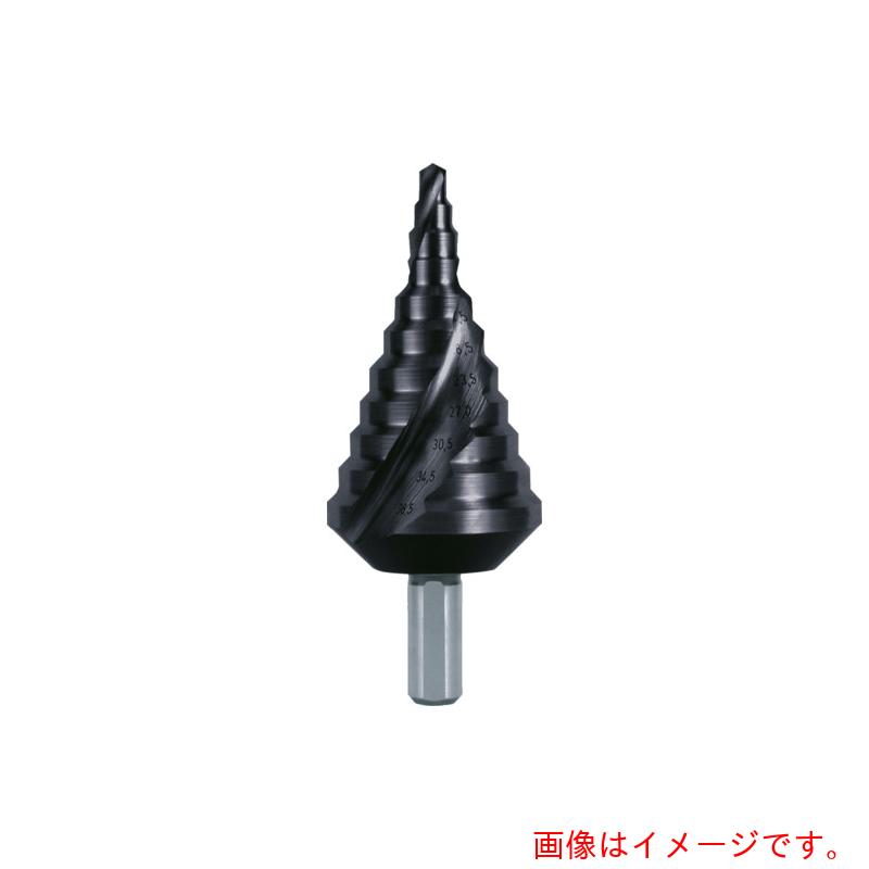 RUKO　２枚刃スパイラルステップドリル　３８．５ｍｍ　チタンアルミニウム　【品番：101091F】