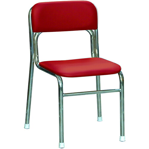 ルネセイコウ リブラチェア レッド38cm 【5個】 【品番:SL-38C/03】|住設プロ 店