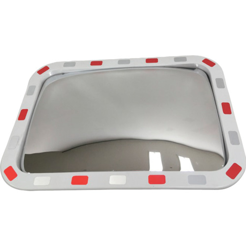【別途送料あり】セーフラン安全用品（SAFERUN）　割れにくい角型広角ミラー　４００×６００ｍｍ　【品番：14318】