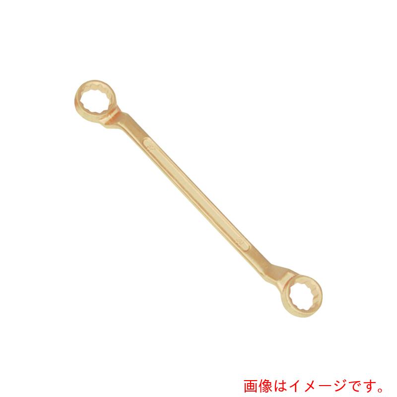 Safety Tools ＴＡＵＲＵＳ 防爆両口眼鏡鍵（６０度） 二面幅大きさ（ｍｍ）：２４×３０ 【品番：151-2430A】
