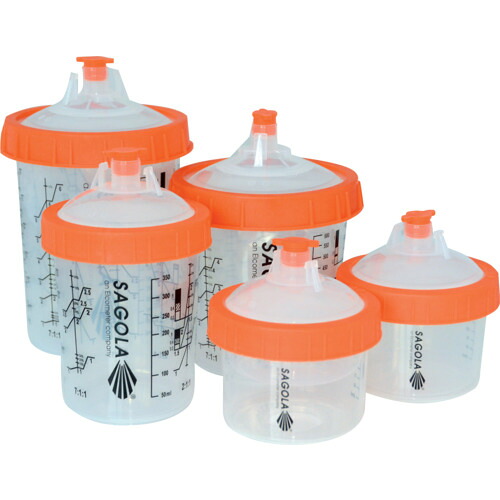 SAGOLA　ＤＰＣカップシステム　外４００ｍｌ×内４００ｍｌ　１９０μｍセット　【品番：PTDPC-400-190】