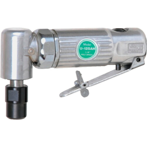 【別途貨物輸送あり】埼玉精機（U TOOLS） ベビーアングルダイグラインダーΦ６ 【品番：U-125AH】