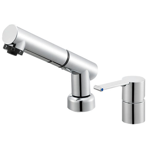 SANEI　シングルスプレー混合栓（洗髪用）　寒冷地用　【品番：K37510JKZ-13】｜住設プロ　店