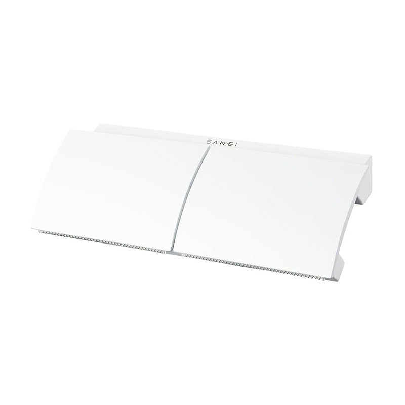 SANEI　ダブルペーパーホルダー　ホワイト　【品番：W3801-W】｜住設プロ　店
