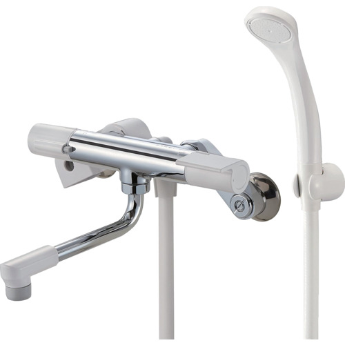 ＳＡＮＥＩ　サーモシャワー混合栓　浴室水栓　ホース１．６ｍ　節水２５％シャワー　パイプ長さ１７０ｍｍ　【品番：SK1811】｜住設プロ　店