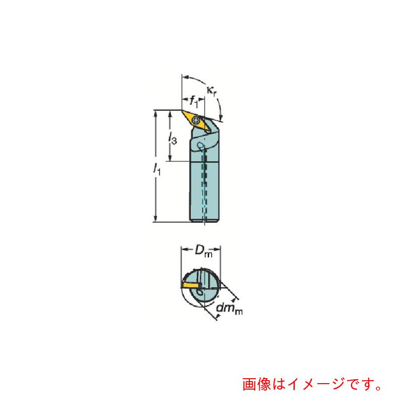 サンドビック コロマントカンパニー SANDVIK コロターン107 ポジチップ用ボーリングバイト(480) 【品番:A16R-SVQCR 11-ER】