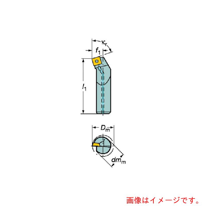 サンドビック コロマントカンパニー ＳＡＮＤＶＩＫ コロターン１０７ ポジチップ用ボーリングバイト（２１０） 【品番：A25TSSKCL12】