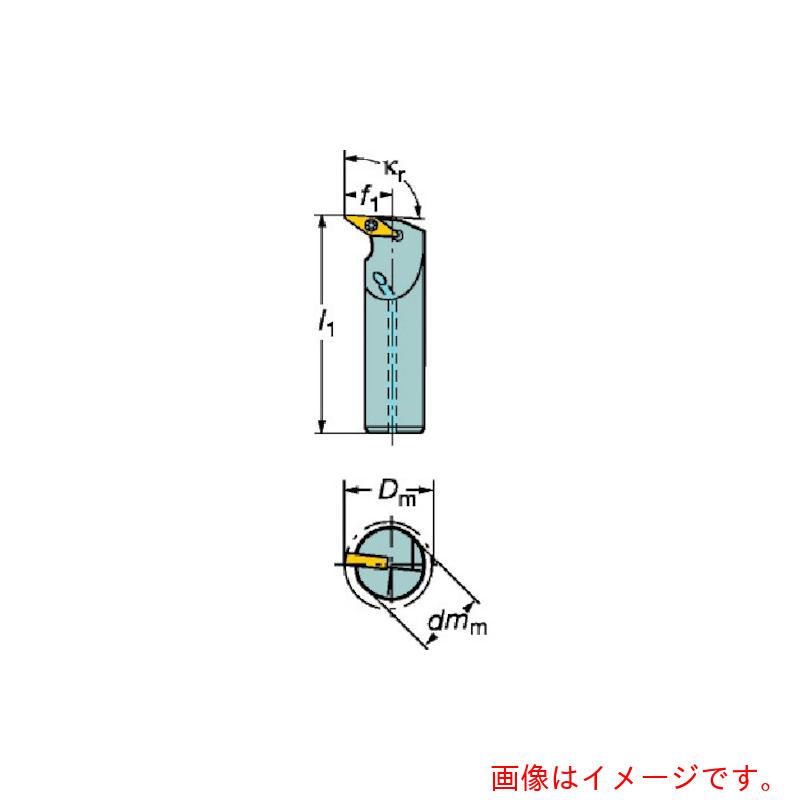 サンドビック　コロマントカンパニー　ＳＡＮＤＶＩＫ　コロターン１０７　ポジチップ用ボーリングバイト（２１０）　【品番：A25T-SVUBL 11-DB1】