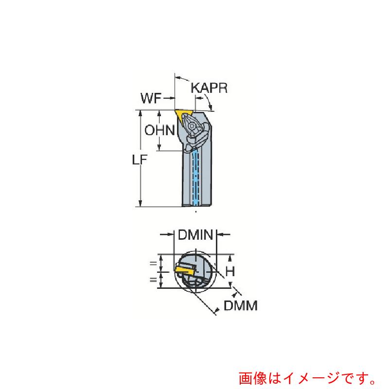 サンドビック　コロマントカンパニー　ＳＡＮＤＶＩＫ　コロターンＲＣ　ネガチップ用ボーリングバイト（４１０）　【品番：A40T-DTFNR 16】