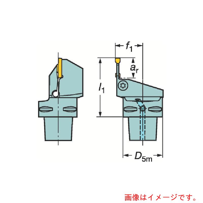 サンドビック　コロマントカンパニー　ＳＡＮＤＶＩＫ　コロマントキャプト　コロカット１・２用カッティングユニット（４１０）　【品番：C5-LF123F10-35060B】