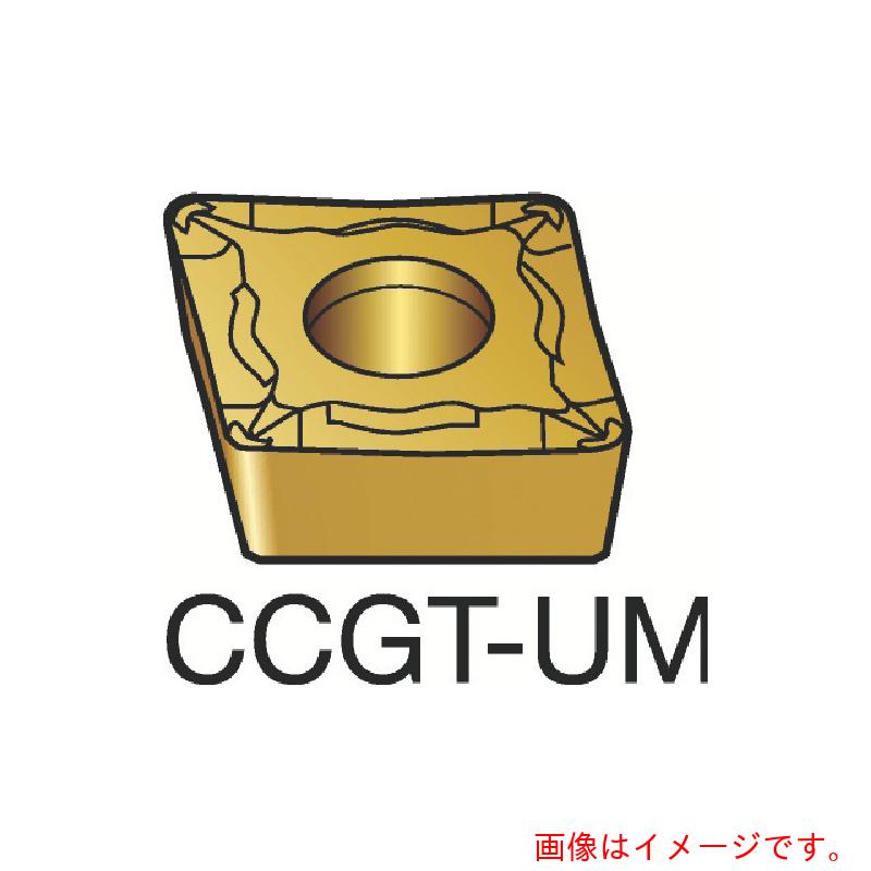 サンドビック　コロマントカンパニー　ＳＡＮＤＶＩＫ　コロターン１０７　旋削用ポジチップ（１３０）　１１１５　【10個】　【品番：CCGT 09 T3 01-UM】