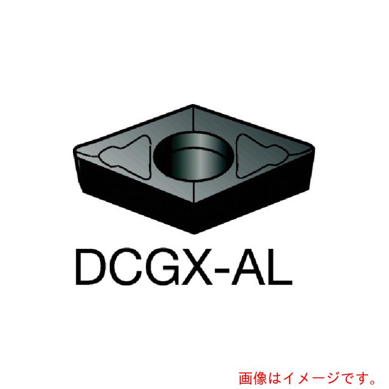 サンドビック　コロマントカンパニー　ＳＡＮＤＶＩＫ　コロターン１０７　旋削用ポジチップ（１３０）　１１０５　【10個】　【品番：DCGX 11 T3 02-AL】