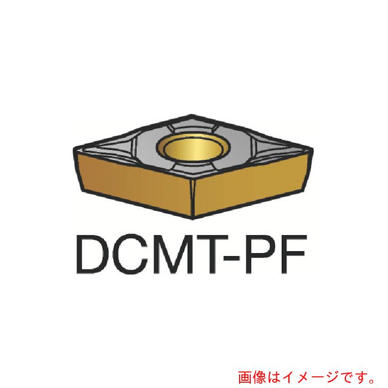 サンドビック コロマントカンパニー ＳＡＮＤＶＩＫ コロターン１０７ 旋削用ポジ心付け（１２０） ５０１５ 【10個】 【品番：DCMT 11 T3 02-PF】