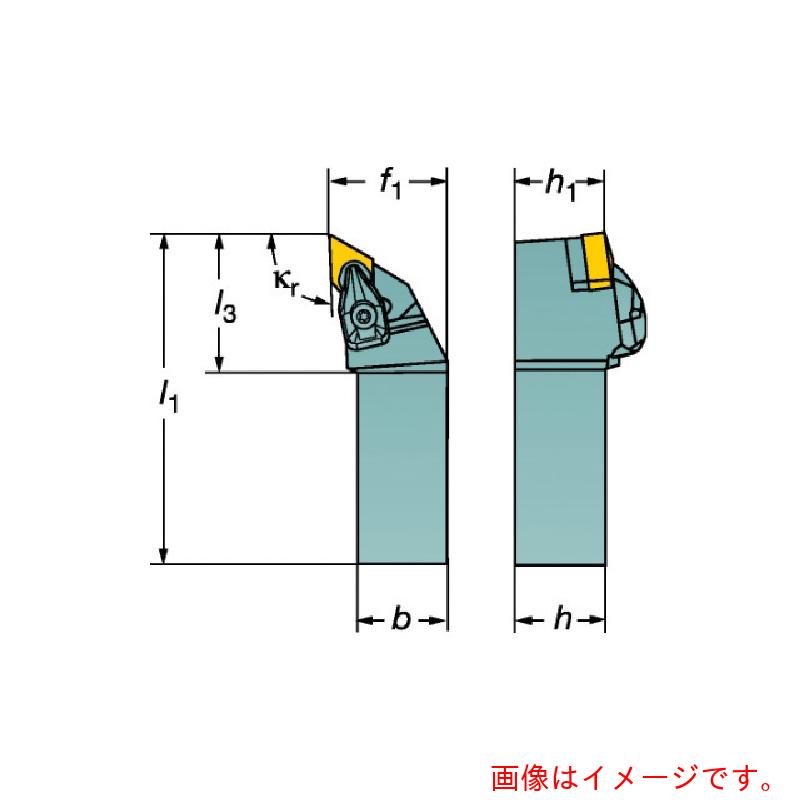 サンドビック　コロマントカンパニー　ＳＡＮＤＶＩＫ　コロターンＲＣ　ネガチップ用シャンクバイト（４１０）　【品番：DDJNL 1616H 11】