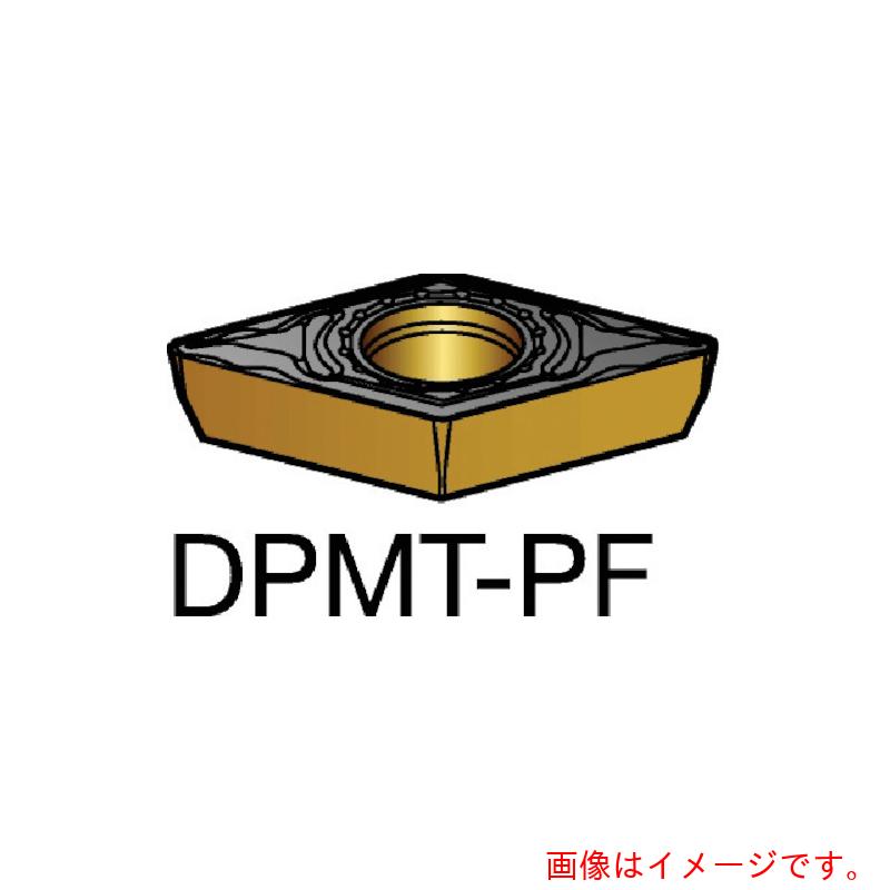サンドビック コロマントカンパニー ＳＡＮＤＶＩＫ コロターン１１１ 旋削用ポジ手当て（１２０） １５１５ 【10個】 【品番：DPMT 07 02 02-PF】 DIY・工具-花・ガーデン・DIY