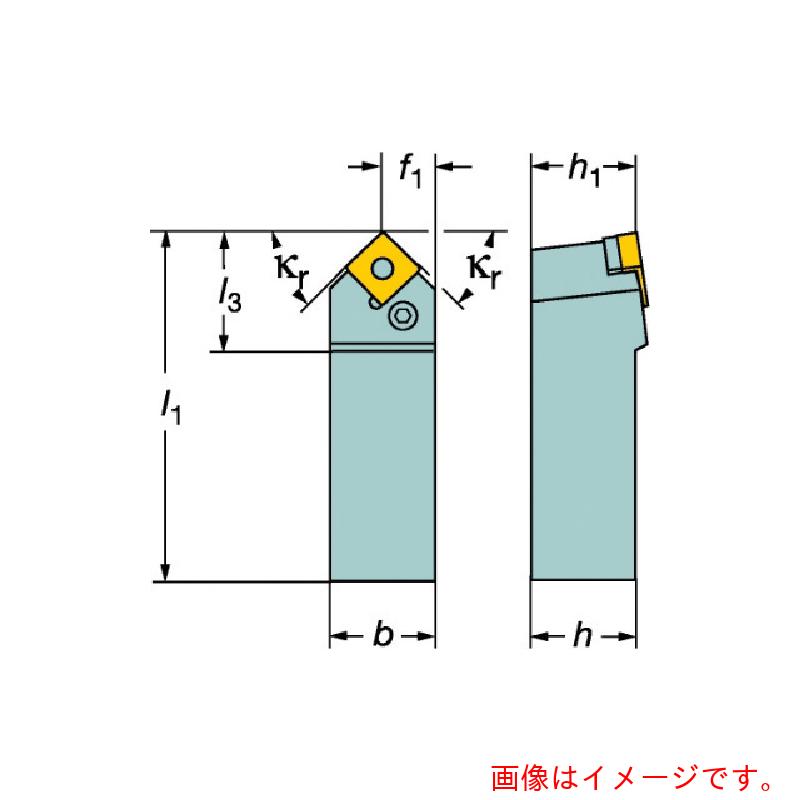 サンドビック　コロマントカンパニー　ＳＡＮＤＶＩＫ　Ｔ－Ｍａｘ　Ｐ　ネガチップ用シャンクバイト（２１０）　【品番：PSDNN 4040S 25】