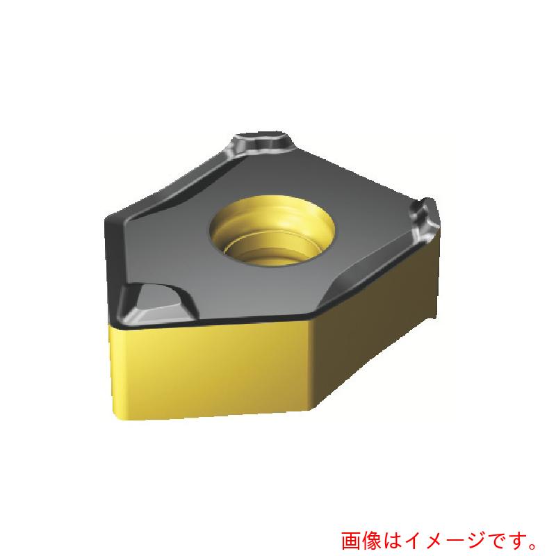 サンドビック　コロマントカンパニー　ＳＡＮＤＶＩＫ　コロミル３４５　フライス加工用チップ（３５５）　Ｓ４０Ｔ　【10個】　【品番：345N-13T5E-MW8】
