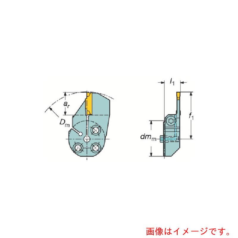 サンドビック　コロマントカンパニー　ＳＡＮＤＶＩＫ　コロターンＳＬ　コロカット１・２用突切り・溝入れブレード（４２０）　【品番：570-40L123G18B】