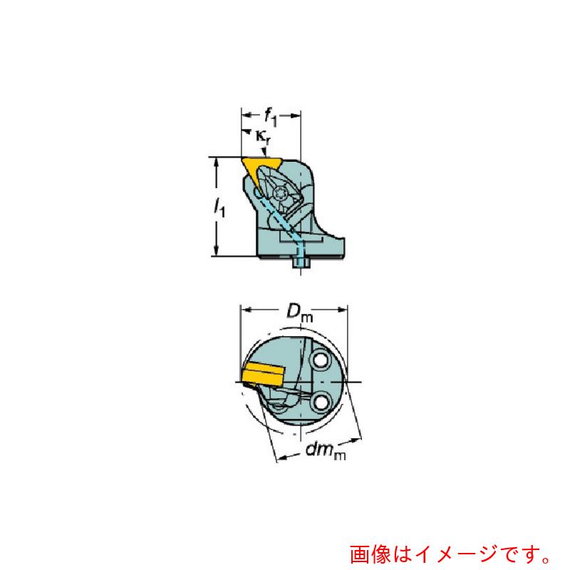 サンドビック　コロマントカンパニー　ＳＡＮＤＶＩＫ　コロターンＳＬ　コロターンＲＣ用カッティングヘッド（４１０）　【品番：570-DTFNL-80-16】