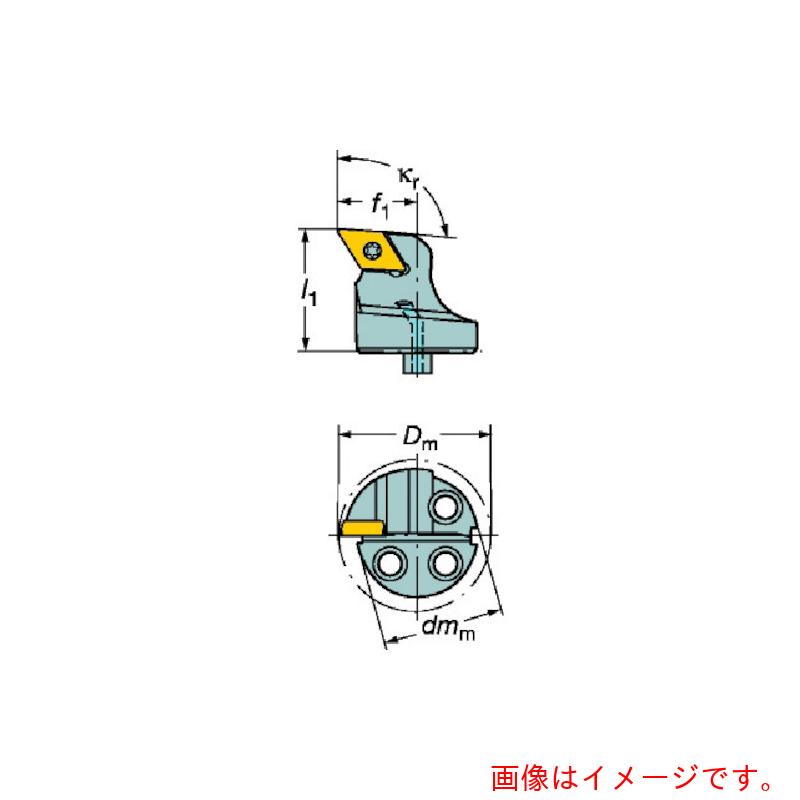 サンドビック　コロマントカンパニー　ＳＡＮＤＶＩＫ　コロターンＳＬ　コロターン１０７用カッティングヘッド（４１０）　【品番：570-SDUCL-80-11】