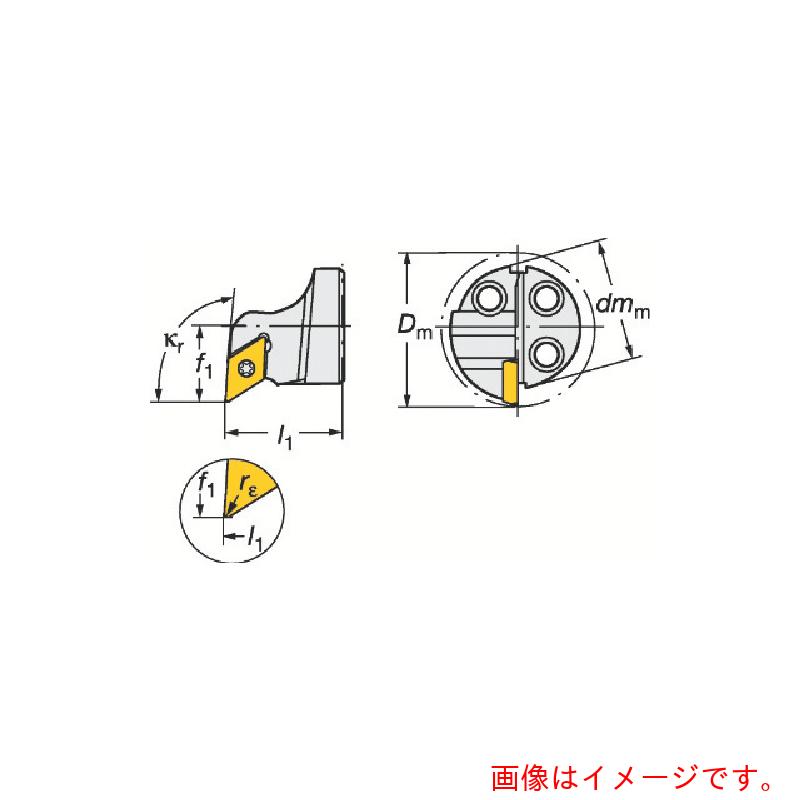サンドビック　コロマントカンパニー　ＳＡＮＤＶＩＫ　コロターンＳＬ　コロターン１１１用カッティングヘッド（４１０）　【品番：570-SDUPR-20-07】