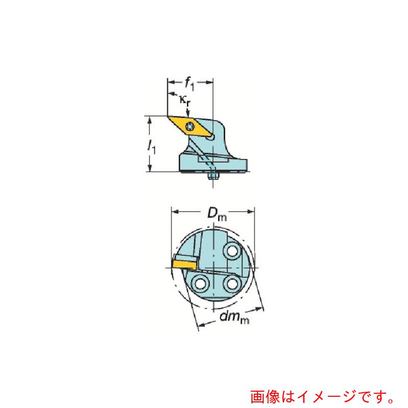 サンドビック　コロマントカンパニー　ＳＡＮＤＶＩＫ　コロターンＳＬ　コロターン１０７用カッティングヘッド（４１０）　【品番：570-SVLBR-25-16-LF】