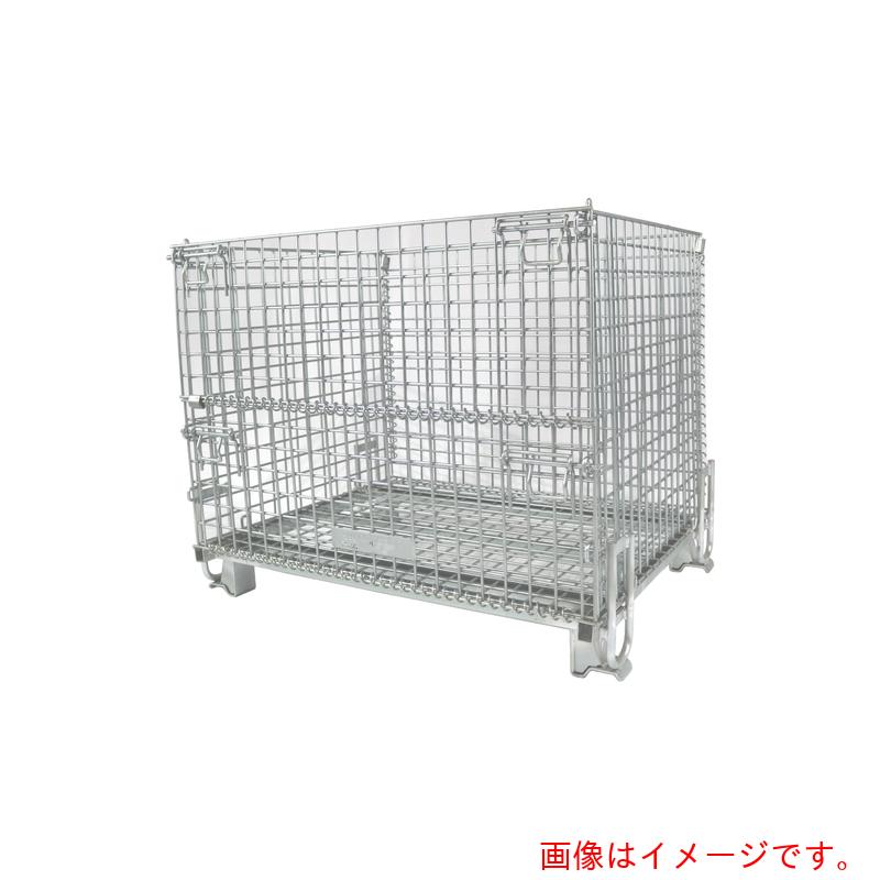 【別途送料あり】サンキン　メッシュパレット　段積みブラケットタイプ　１０００Ｘ８００Ｘ８５０　【品番：BK-3】