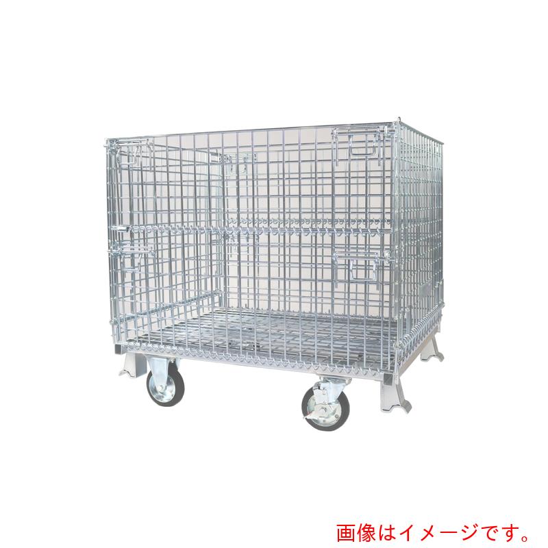 【別途貨物輸送あり】サンキン サンキンパレット １５０粍キャスター付 １０００×８００×９５０ 【品番：コマーシャル-3S】