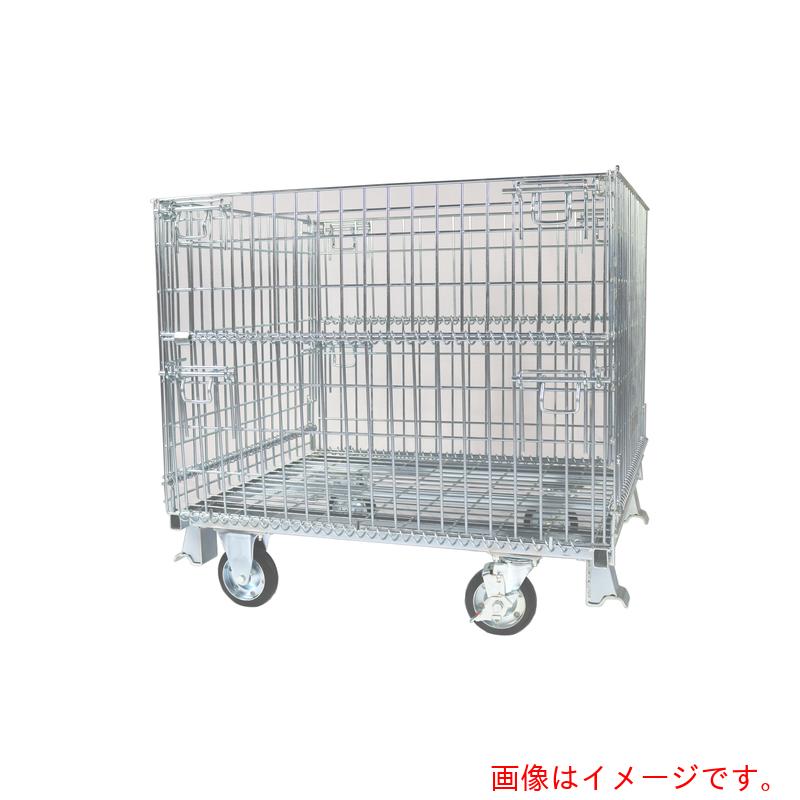 【別途貨物輸送あり】サンキン サンキンパレット １５０粍キャスター付 １０００×８００×９５０ 【品番：CMS-3S】