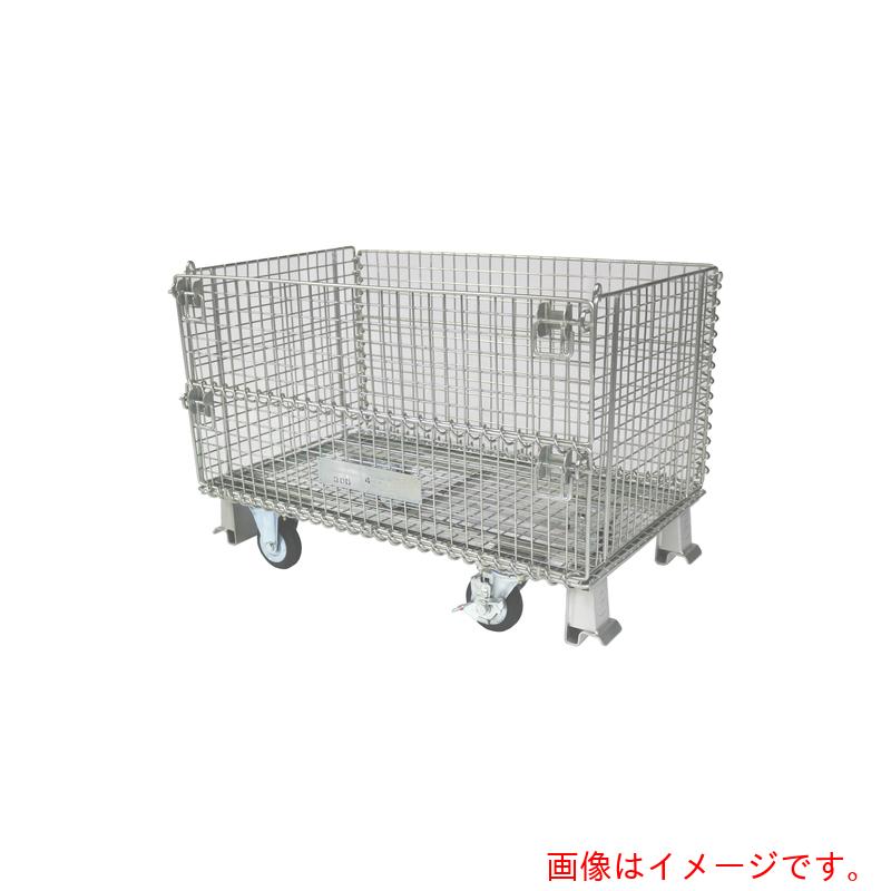 サンキン　メッシュパレット　１００ｍｍキャスター付　【品番：SC-1S】