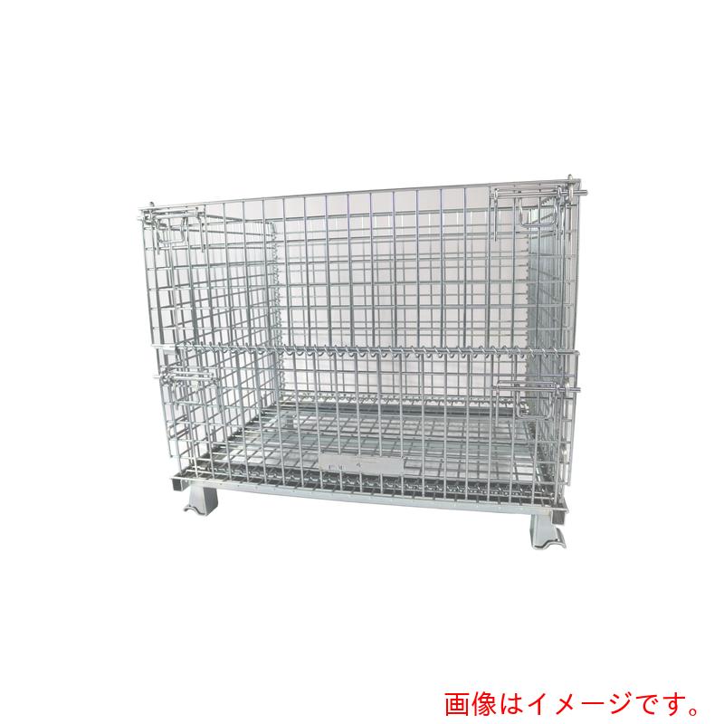 【別途送料あり】サンキン　メッシュパレット　コイルタイプ　１０００×８００×８５０　【品番：SC-3】