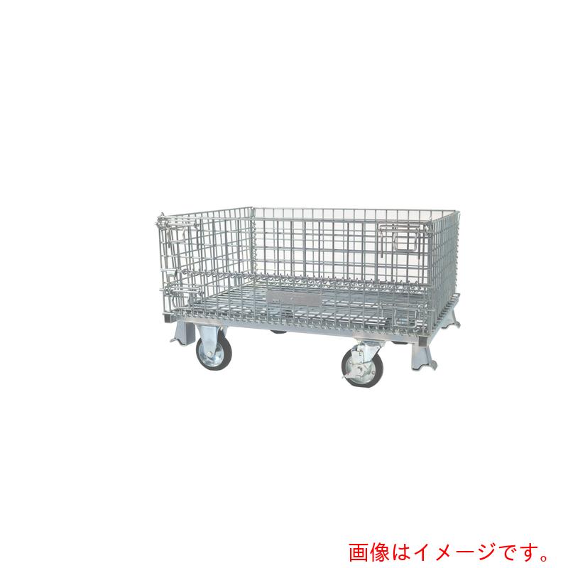 【別途貨物輸送あり】サンキン メッシュ調色板 １５０粍キャスター付 １０００×８００×６１０ 【品番：SC-31/2S】