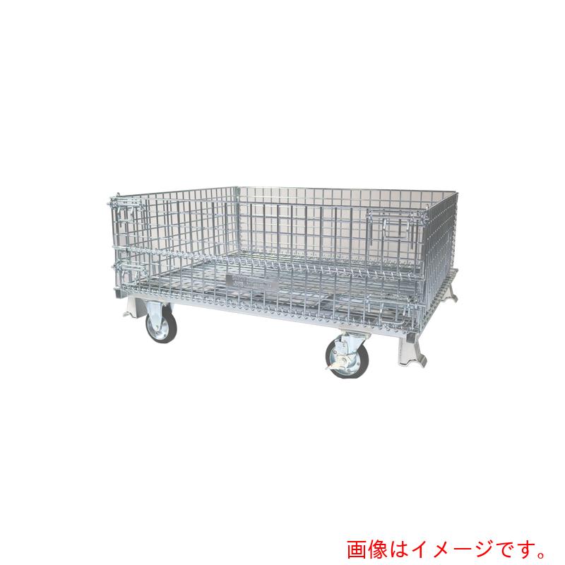 【別途貨物輸送あり】サンキン メッシュ調色板 １５０粍キャスター付 １２００×１０００×６１０ 【品番：SC41/2S】