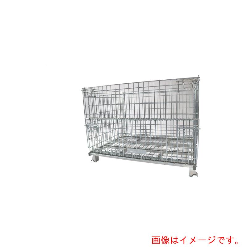 【別途送料あり】サンキン　メッシュパレット　コイルタイプ　１２００×１０００×９００　【品番：SCS-4】